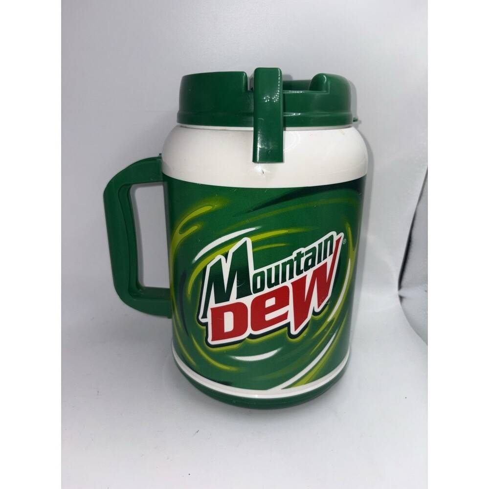 Mountain Dew 64 oz Whirley Insulated Travel Mug w/Lid